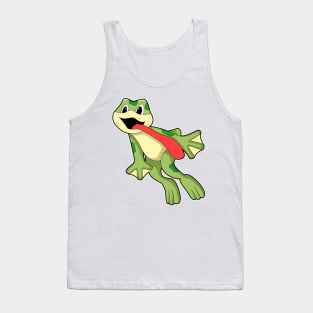 Frog with Tongue out Tank Top